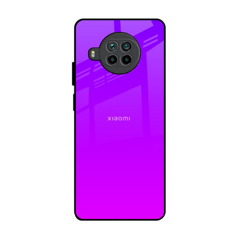 Purple Pink Mi 10i 5G Glass Back Cover Online