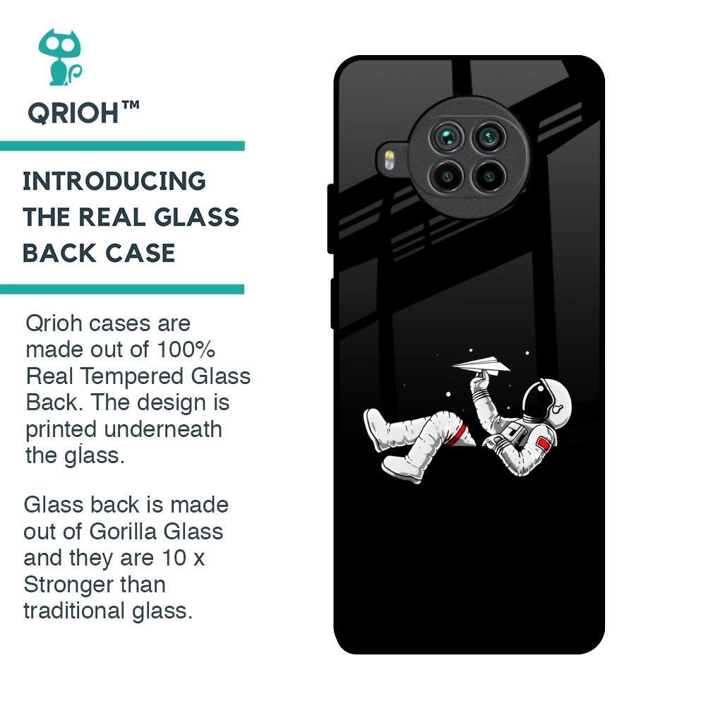 Space Traveller Glass Case for Mi 10i 5G