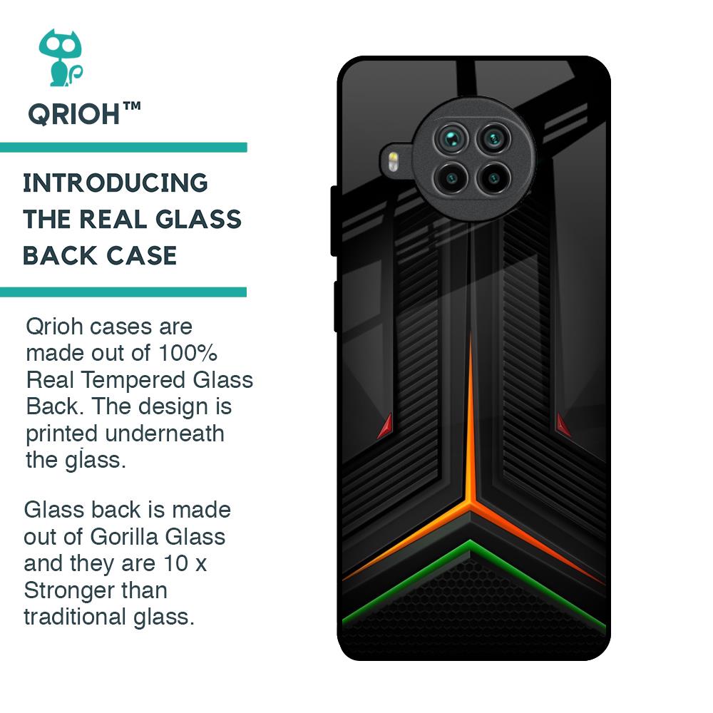 Modern Ultra Chevron Glass Case for Mi 10i 5G