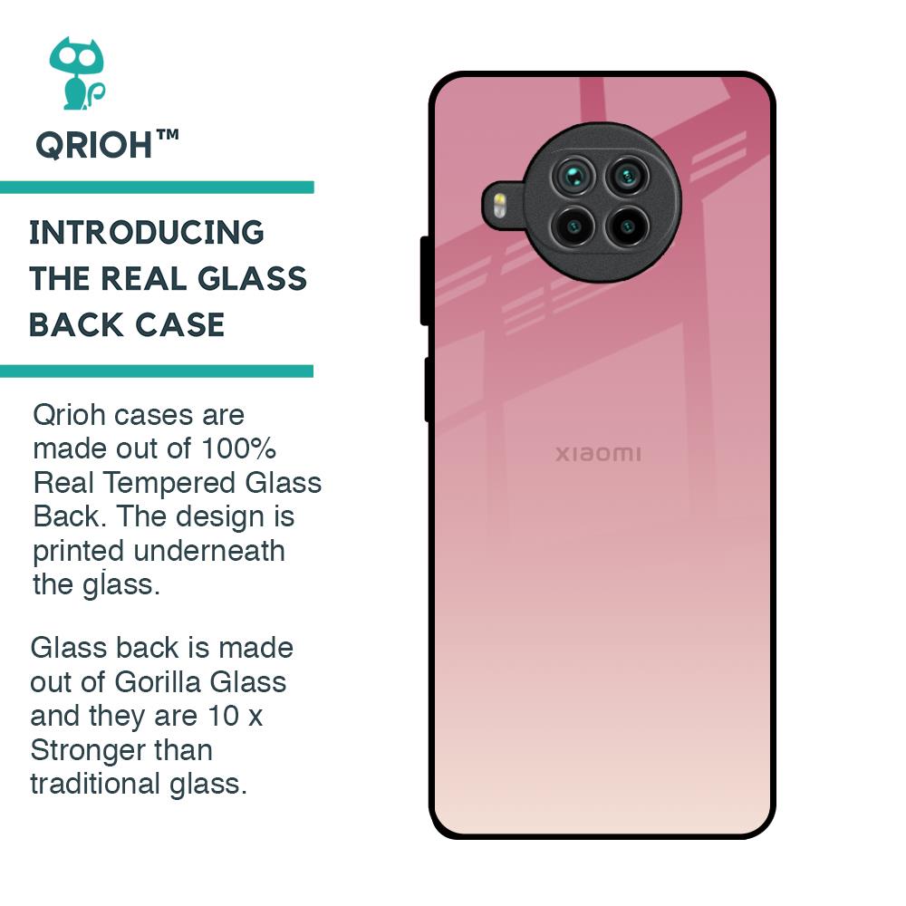 Blooming Pink Glass Case for Mi 10i 5G