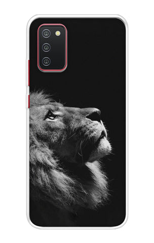 Lion Looking to Sky Samsung Galaxy M02s Back Cover