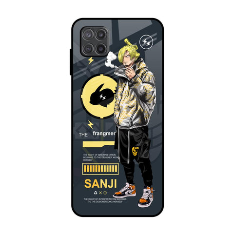 Cool Sanji Samsung Galaxy M12 Glass Back Cover Online