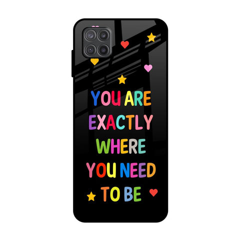 Magical Words Samsung Galaxy M12 Glass Back Cover Online