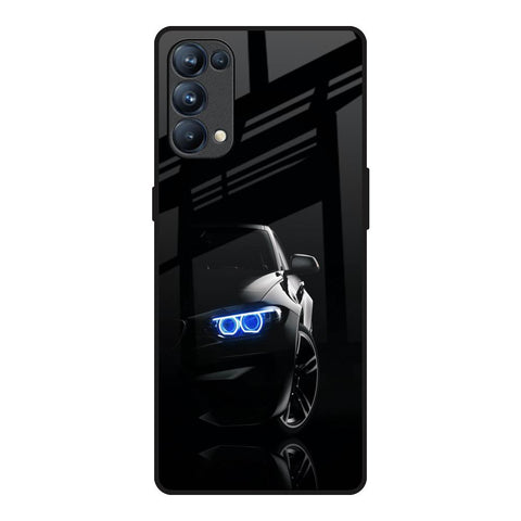 Car In Dark Oppo Reno5 Pro Glass Back Cover Online