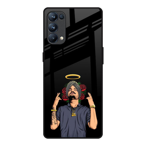 Punjabi Singer Poster Oppo Reno5 Pro Glass Back Cover Online