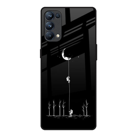 Catch the Moon Oppo Reno5 Pro Glass Back Cover Online