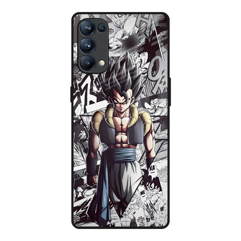 Dragon Anime Art Oppo Reno5 Pro Glass Back Cover Online