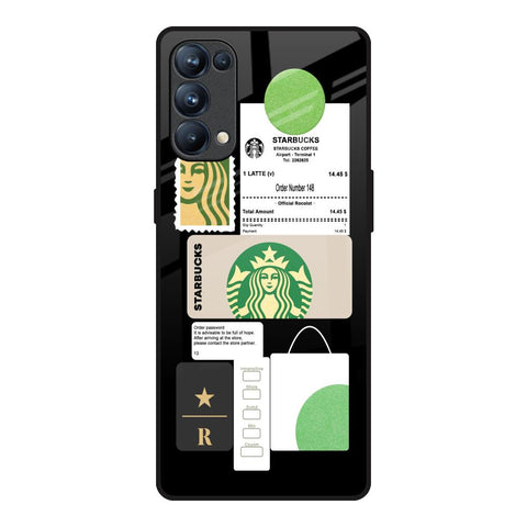 Coffee Latte Oppo Reno5 Pro Glass Back Cover Online