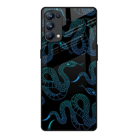 Serpentine Oppo Reno5 Pro Glass Back Cover Online