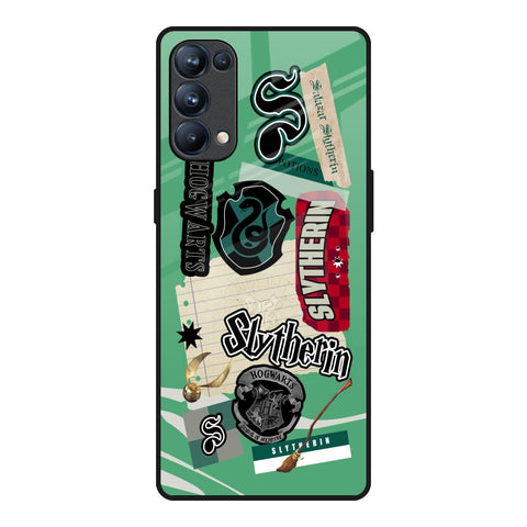 Slytherin Oppo Reno5 Pro Glass Back Cover Online