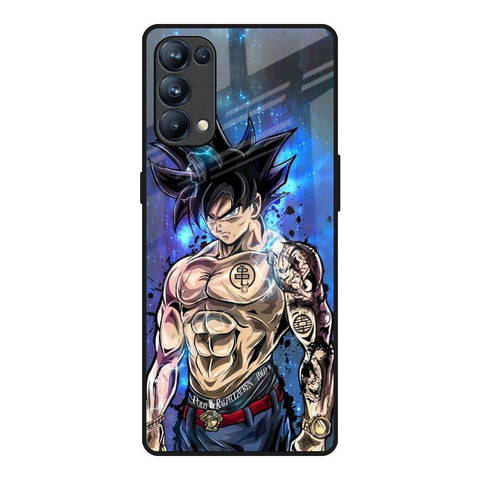 Branded Anime Oppo Reno5 Pro Glass Back Cover Online