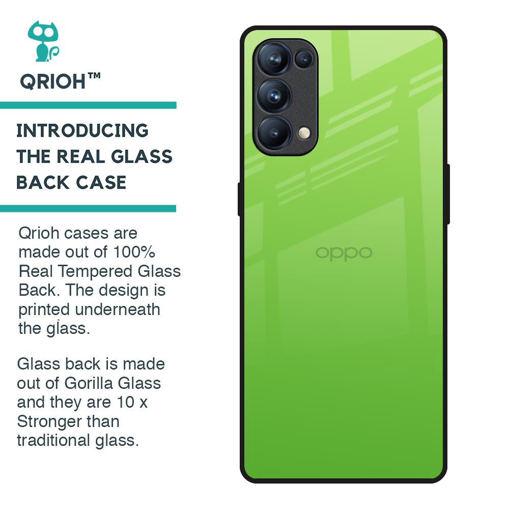 Paradise Green Glass Case For Oppo Reno5 Pro