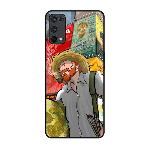 Loving Vincent Realme X7 Pro Glass Back Cover Online