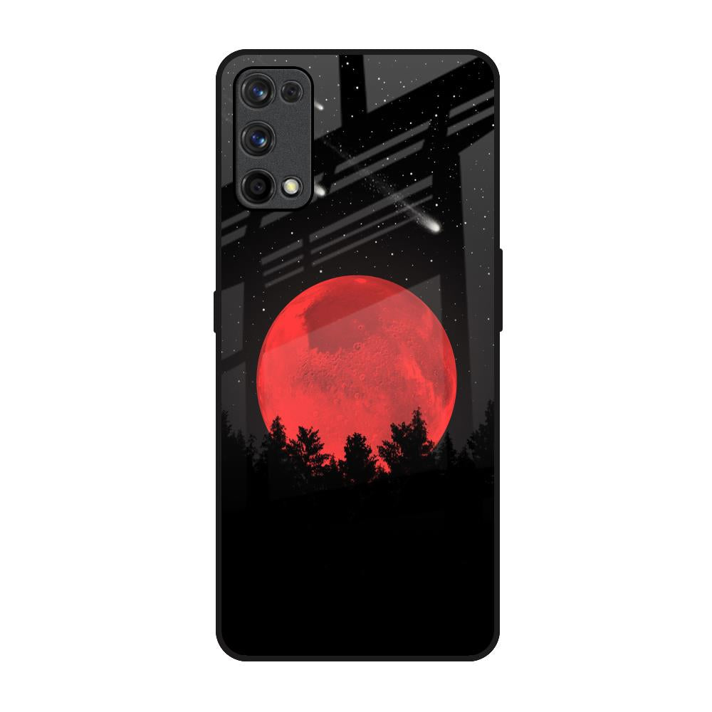 Moonlight Aesthetic Realme X7 Pro Glass Back Cover Online