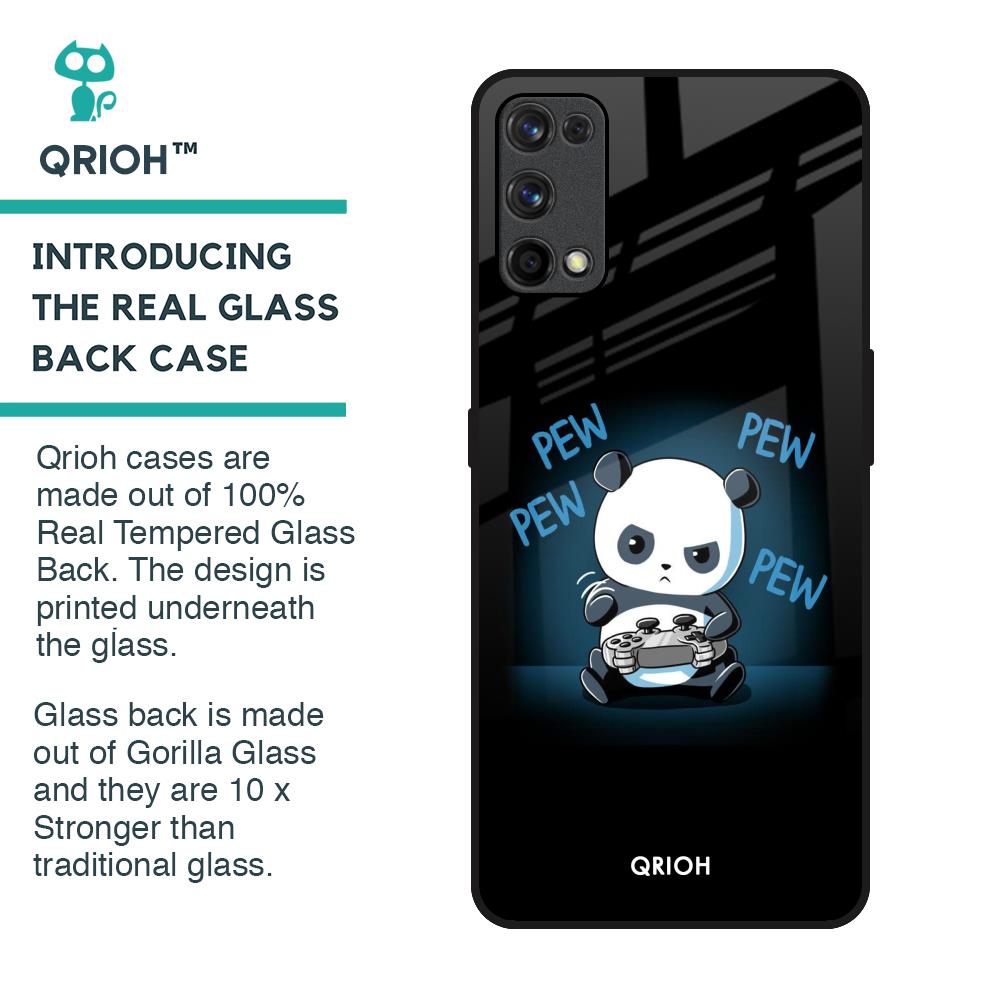 Pew Pew Glass Case for Realme X7 Pro