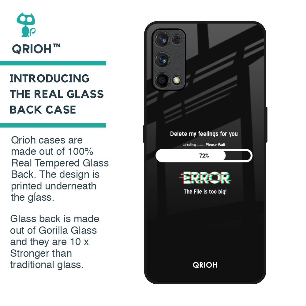Error Glass Case for Realme X7 Pro