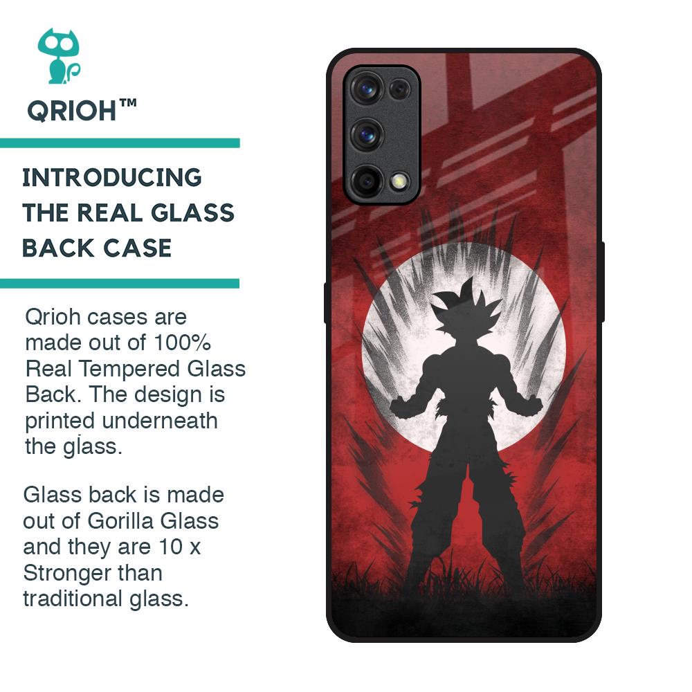 Japanese Animated Glass Case for Realme X7 Pro