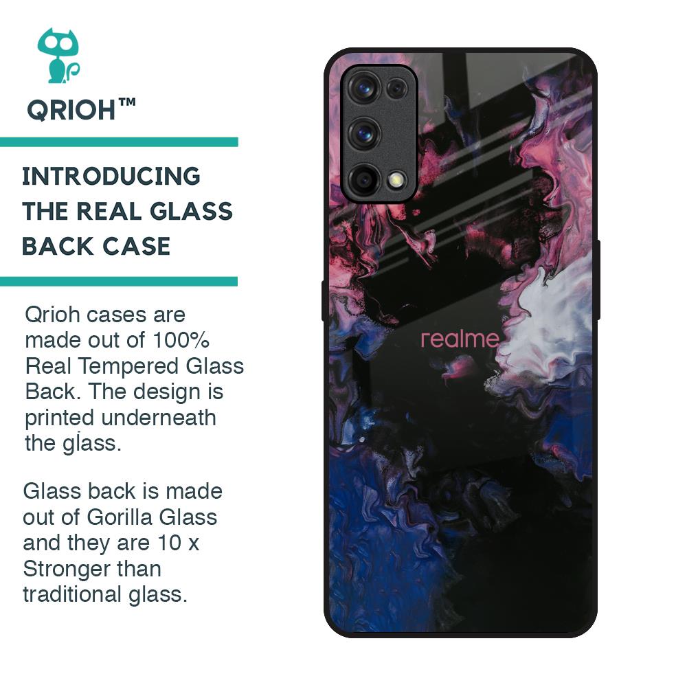 Smudge Brush Glass case for Realme X7 Pro