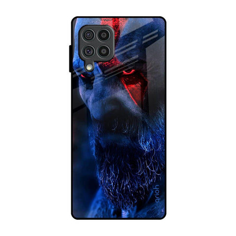 God Of War Samsung Galaxy F62 Glass Back Cover Online