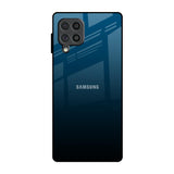 Sailor Blue Samsung Galaxy F62 Glass Back Cover Online
