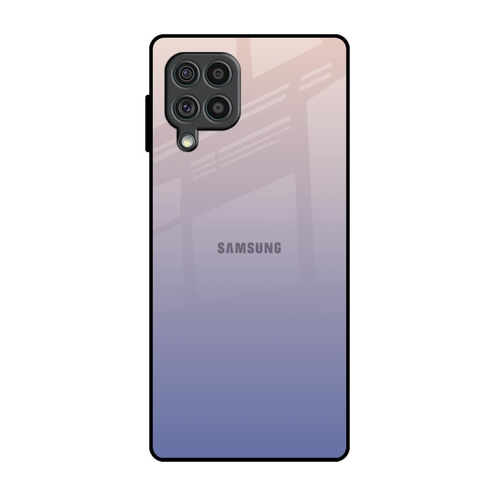 Rose Hue Samsung Galaxy F62 Glass Back Cover Online