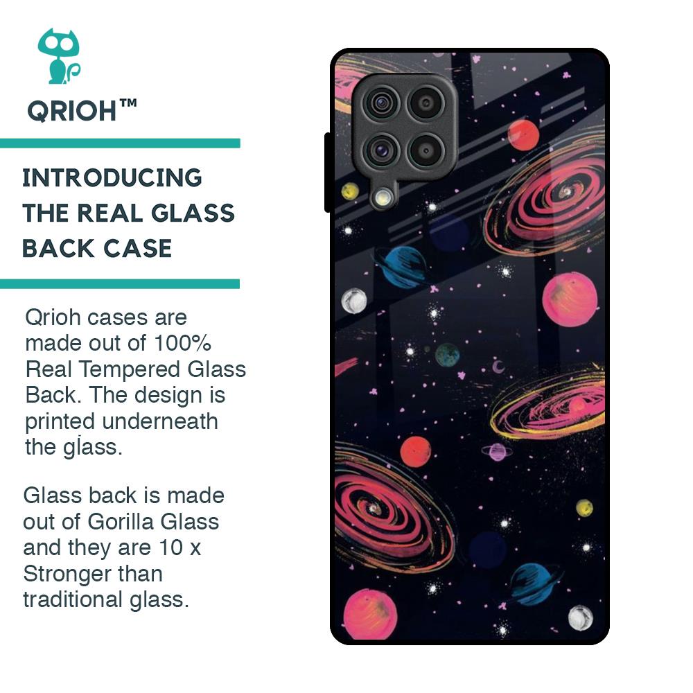 Galaxy In Dream Glass Case For Samsung Galaxy F62