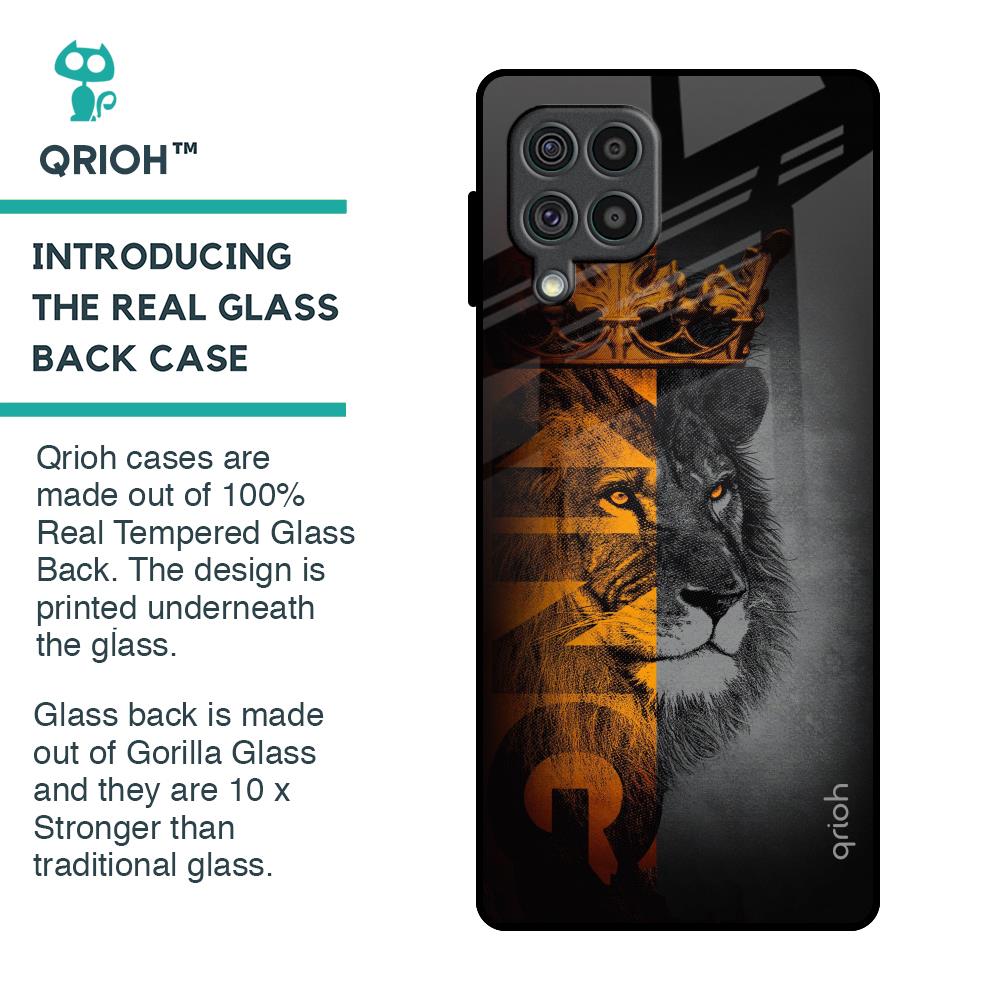 King Of Forest Glass Case for Samsung Galaxy F62