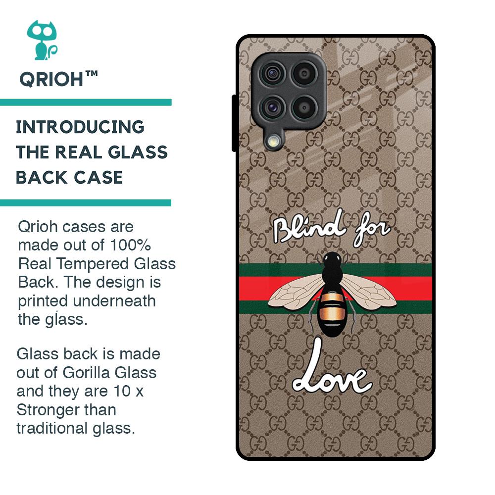 Blind For Love Glass Case for Samsung Galaxy F62