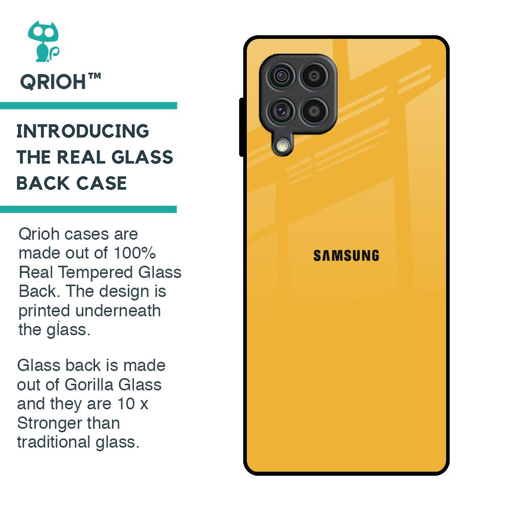 Fluorescent Yellow Glass case for Samsung Galaxy F62