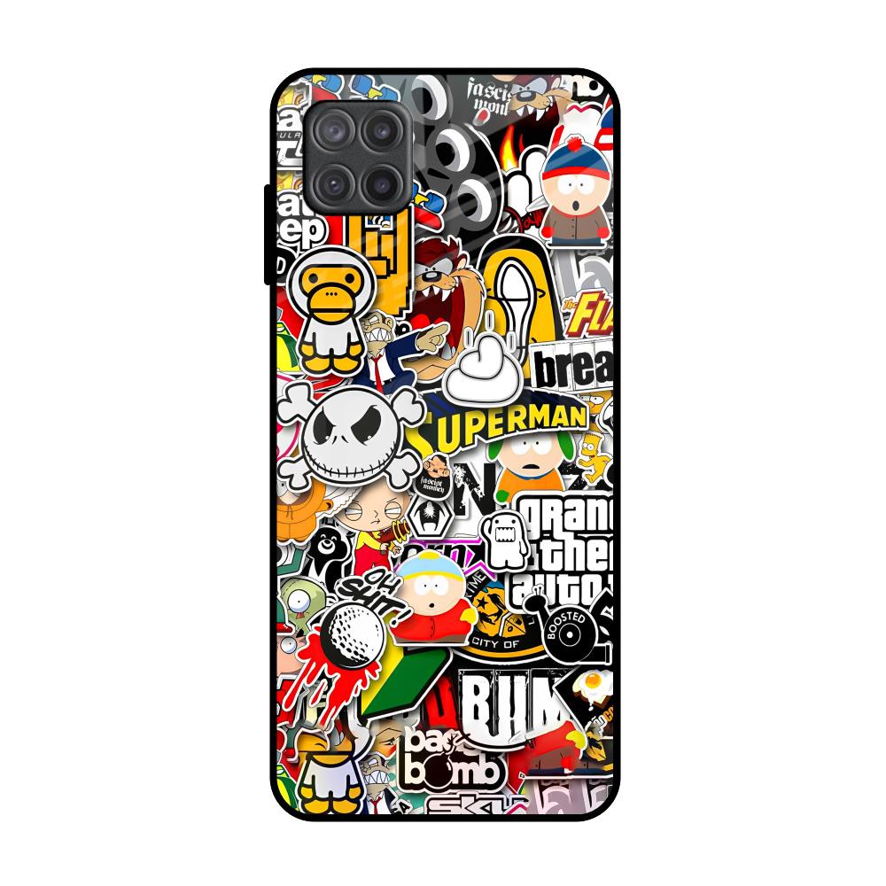 Boosted Samsung Galaxy A12 Glass Back Cover Online