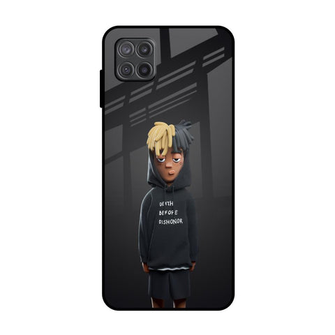 Dishonor Samsung Galaxy A12 Glass Back Cover Online