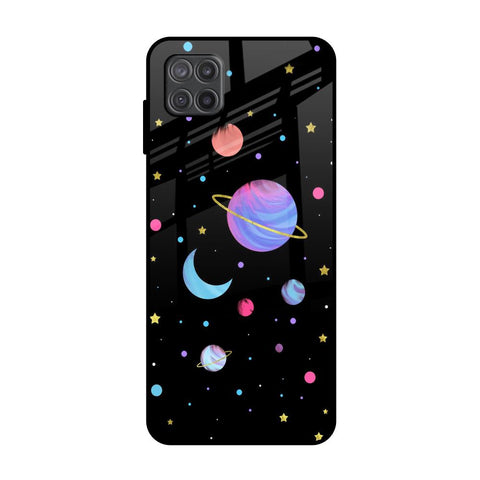 Planet Play Samsung Galaxy A12 Glass Back Cover Online