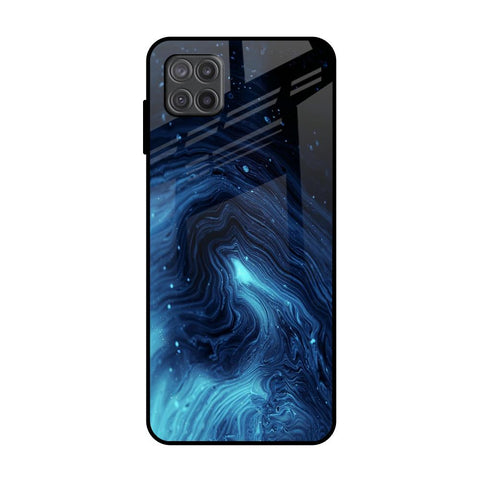 Dazzling Ocean Gradient Samsung Galaxy A12 Glass Back Cover Online