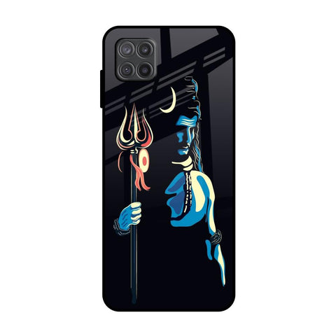 Mahakal Samsung Galaxy A12 Glass Back Cover Online