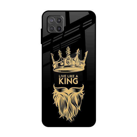 King Life Samsung Galaxy A12 Glass Back Cover Online