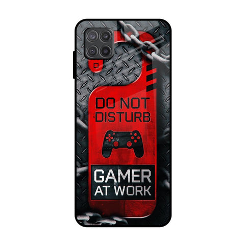 Do No Disturb Samsung Galaxy A12 Glass Back Cover Online