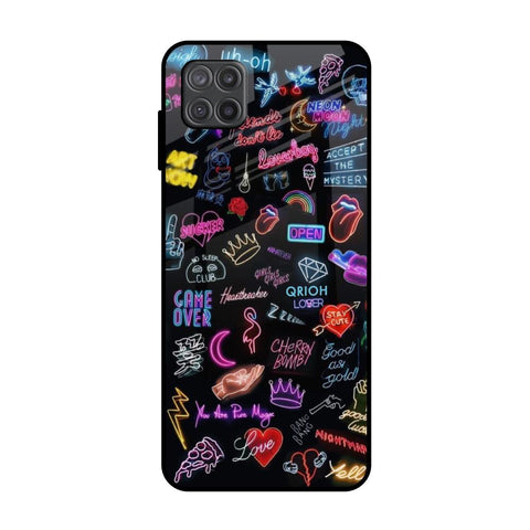 Accept The Mystery Samsung Galaxy A12 Glass Back Cover Online