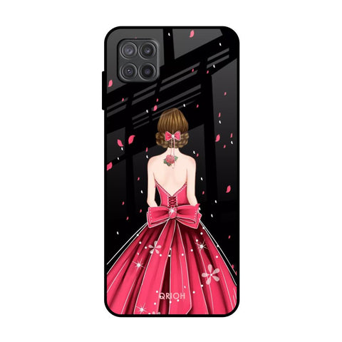 Fashion Princess Samsung Galaxy A12 Glass Back Cover Online