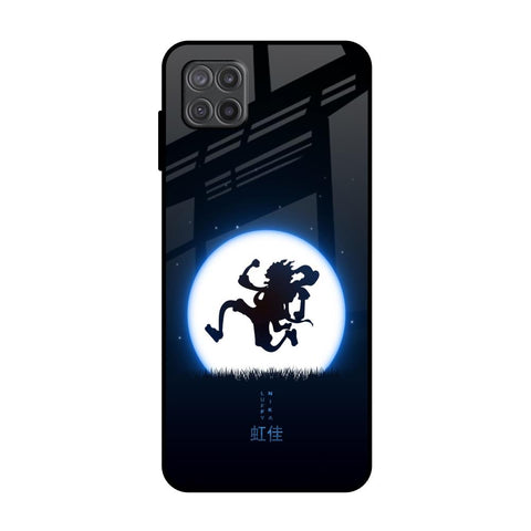 Luffy Nika Samsung Galaxy A12 Glass Back Cover Online