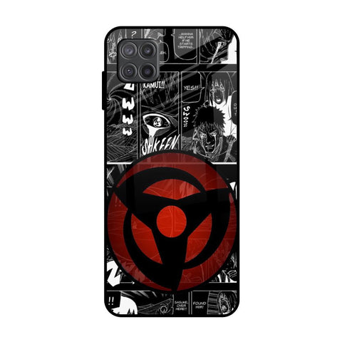 Sharingan Samsung Galaxy A12 Glass Back Cover Online