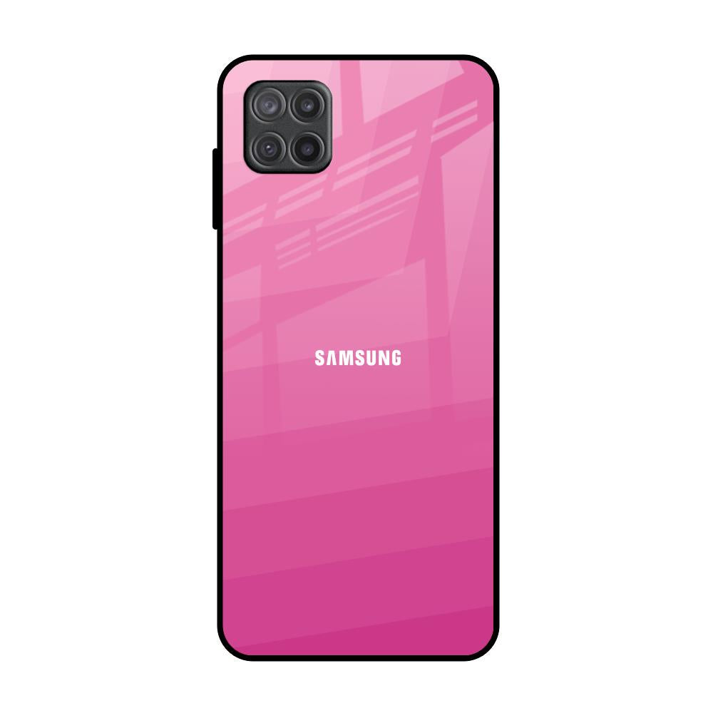 Pink Ribbon Caddy Samsung Galaxy A12 Glass Back Cover Online