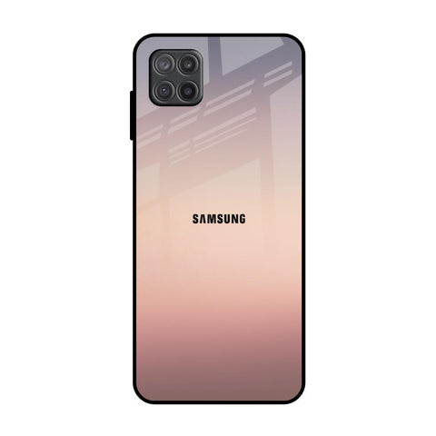 Golden Mauve Samsung Galaxy A12 Glass Back Cover Online
