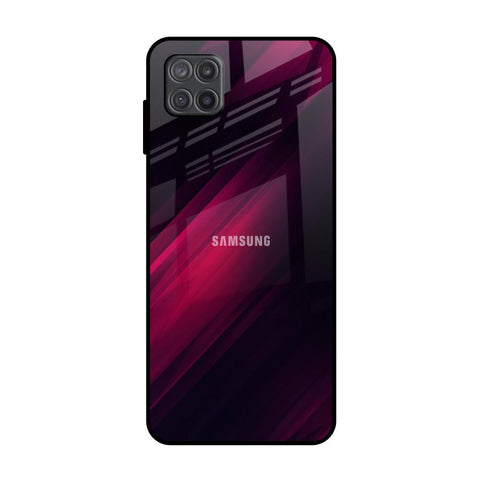 Razor Black Samsung Galaxy A12 Glass Back Cover Online