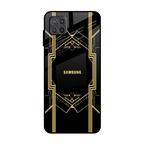 Sacred Logo Samsung Galaxy A12 Glass Back Cover Online