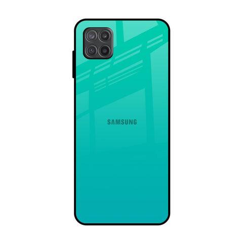 Cuba Blue Samsung Galaxy A12 Glass Back Cover Online