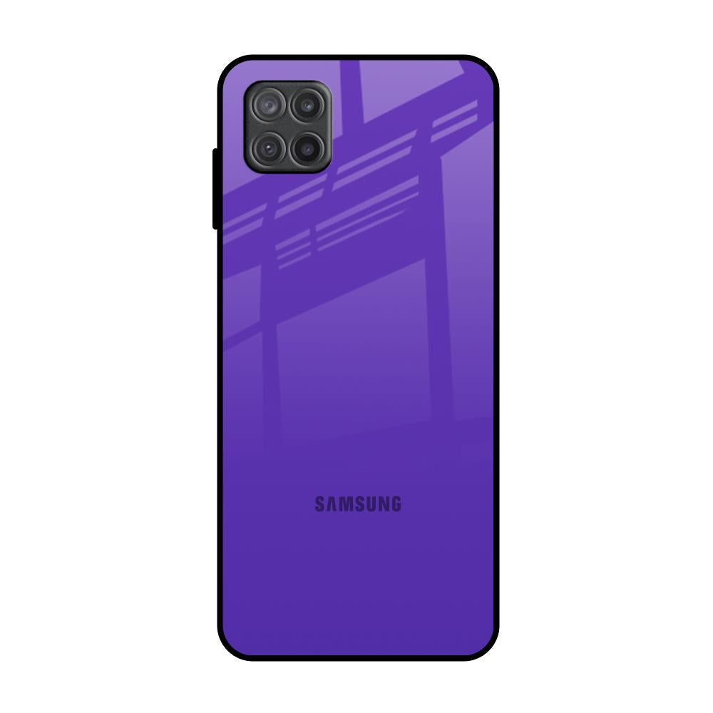 Amethyst Purple Samsung Galaxy A12 Glass Back Cover Online