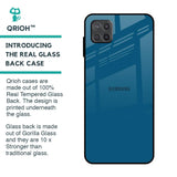 Cobalt Blue Glass Case for Samsung Galaxy A12