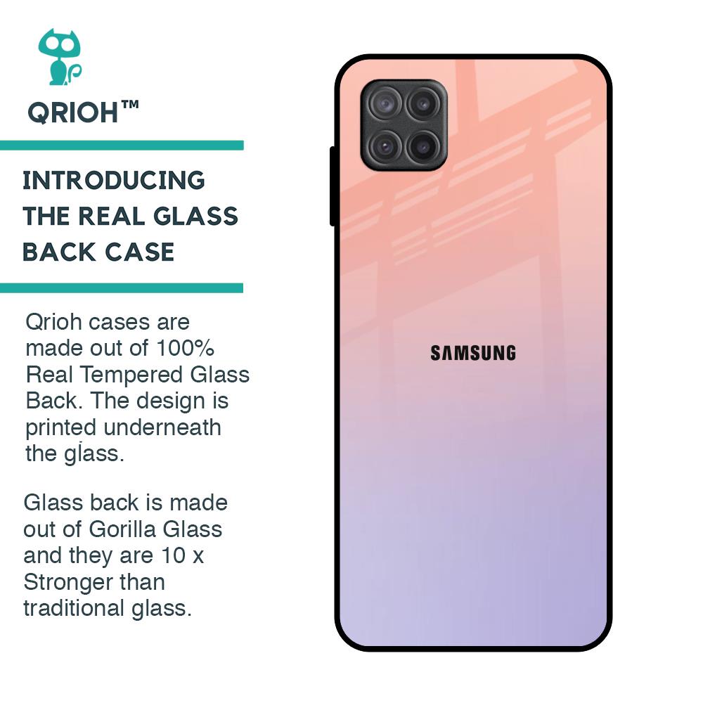 Dawn Gradient Glass Case for Samsung Galaxy A12