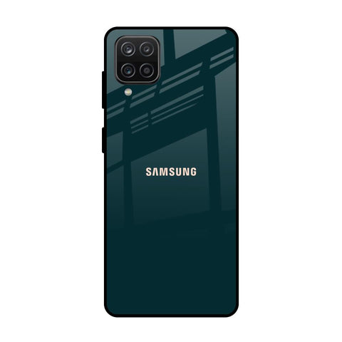 Hunter Green Samsung Galaxy A12 Glass Cases & Covers Online