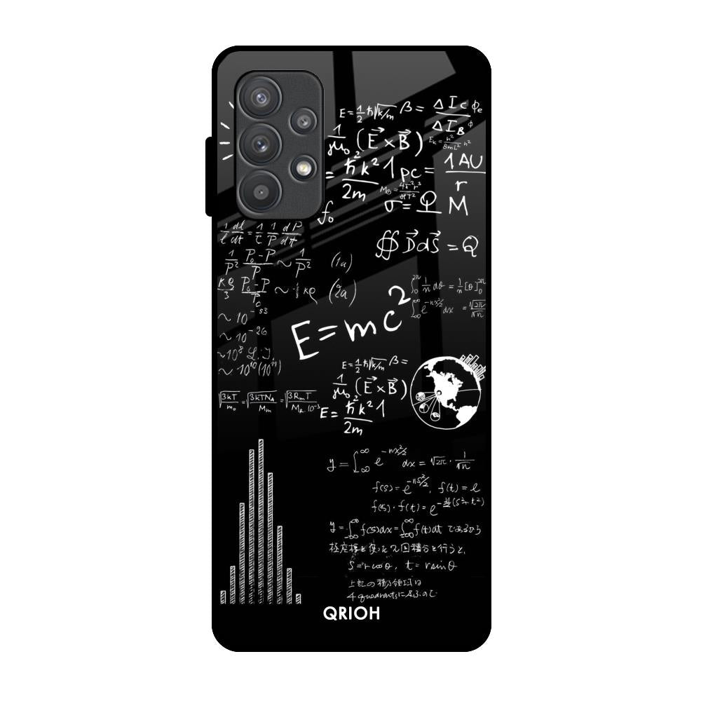 Funny Math Samsung Galaxy A32 Glass Back Cover Online
